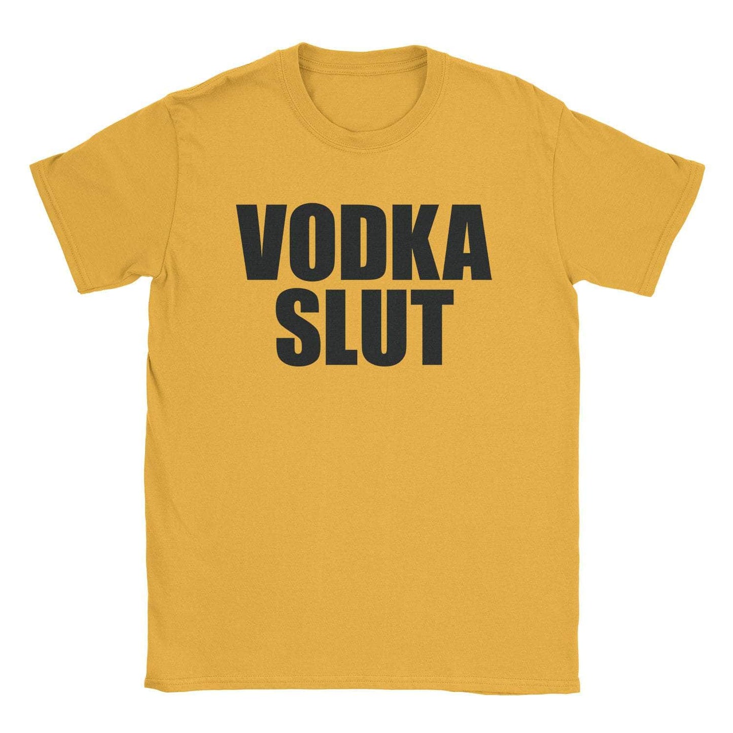A-or-B-Tees T-Shirt Gold / S Vodka Slut T-Shirt