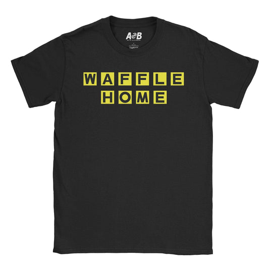 A-or-B-Tees T-Shirt Black / S Waffle Home T-Shirt