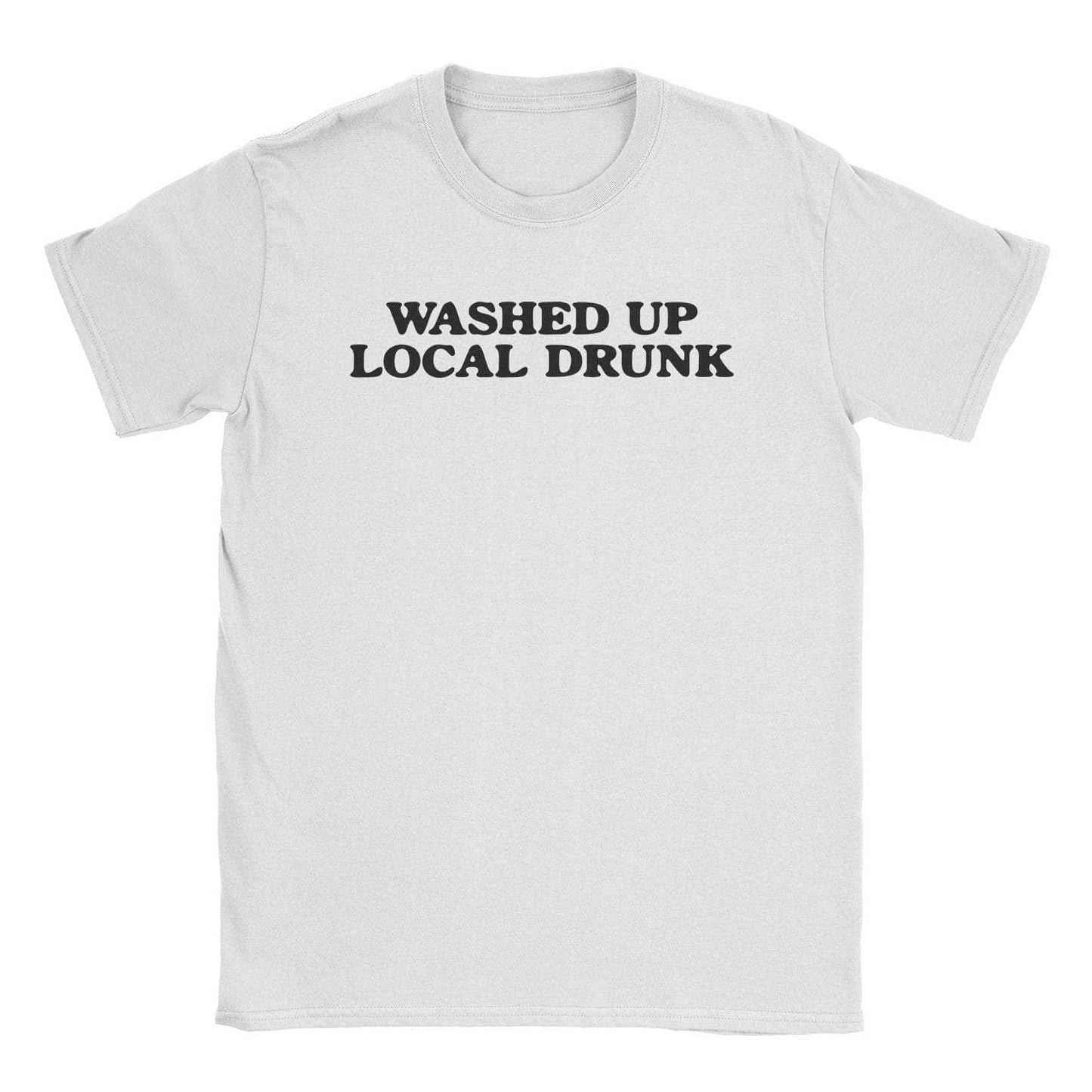 A-or-B-Tees T-Shirt White / S Washed Up T-Shirt