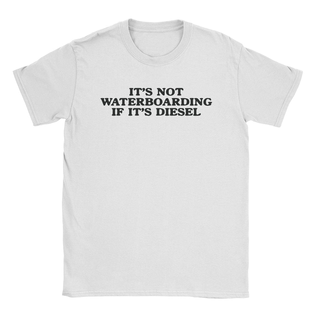 A-or-B-Tees T-Shirt White / S Waterboarding T-Shirt