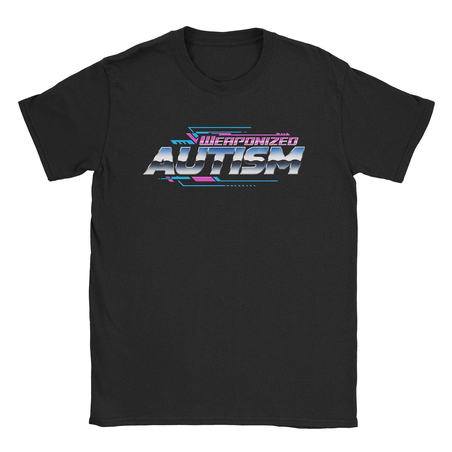 A-or-B-Tees T-Shirt Black / S Weaponized Autism T-Shirt