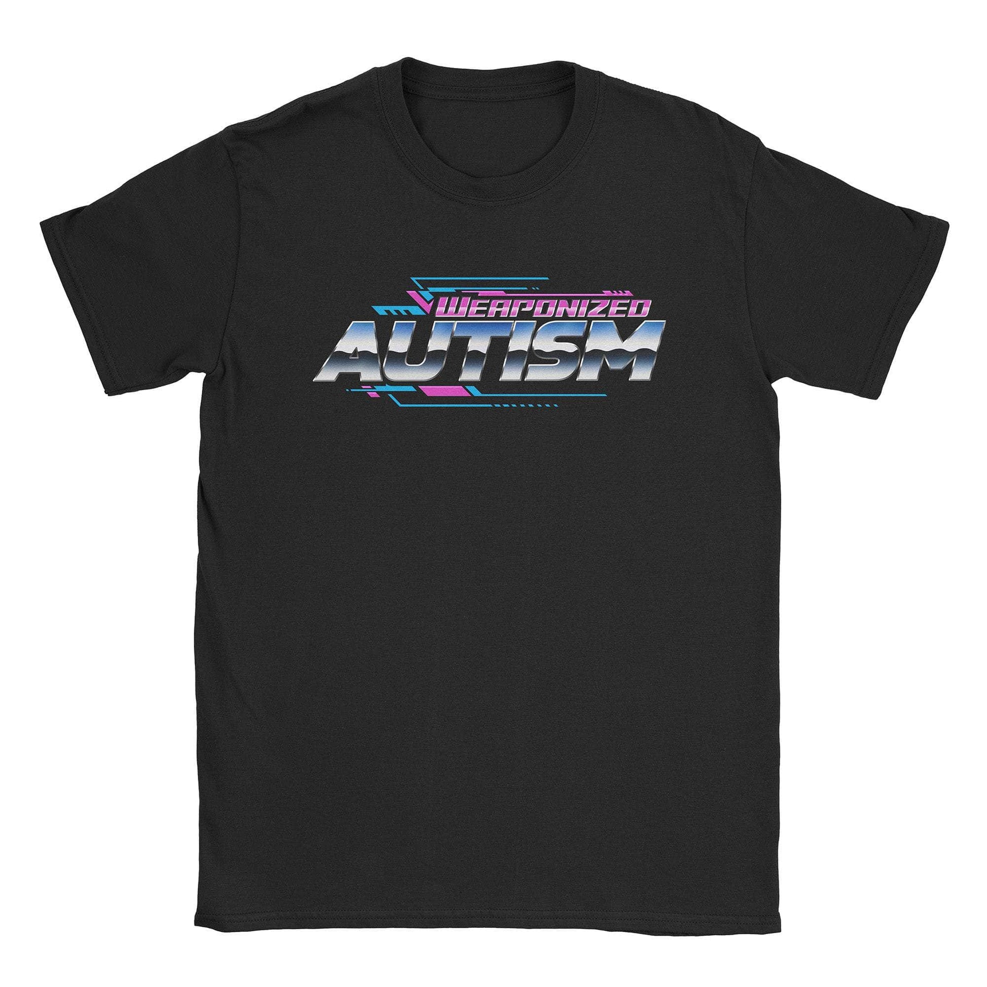 A-or-B-Tees T-Shirt Black / S Weaponized Autism T-Shirt