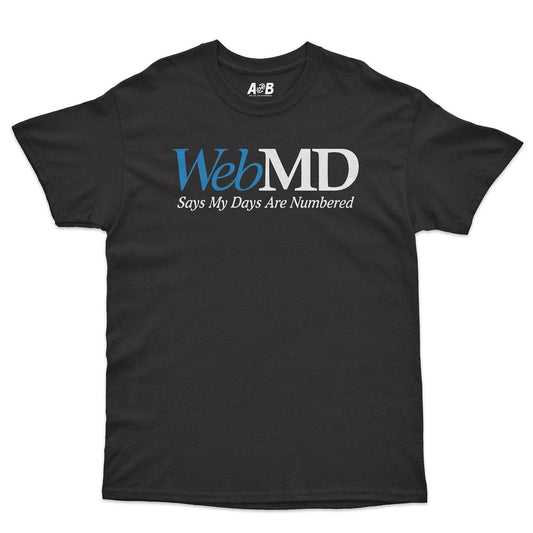 A-or-B-Tees T-Shirt Black / S WebMD T-Shirt