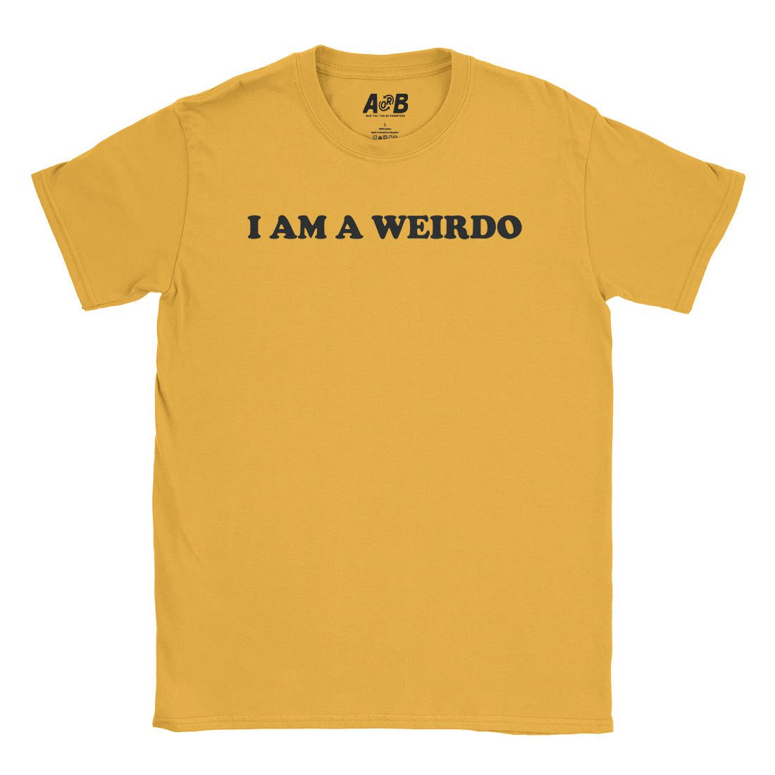 A-or-B-Tees T-Shirt Gold / S Weirdo T-Shirt