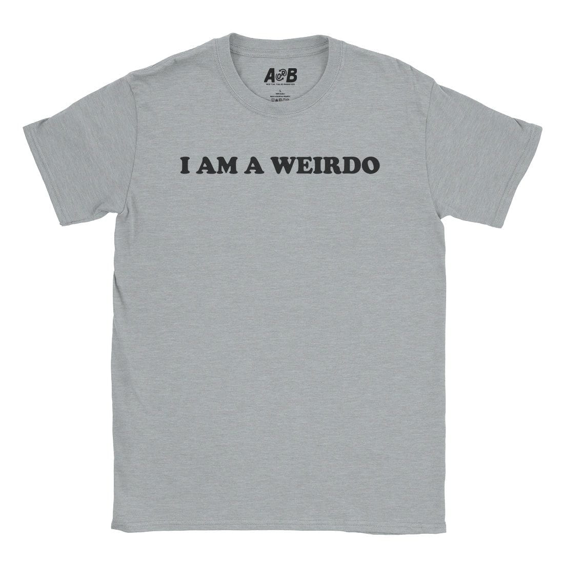 A-or-B-Tees T-Shirt Sport Grey / S Weirdo T-Shirt