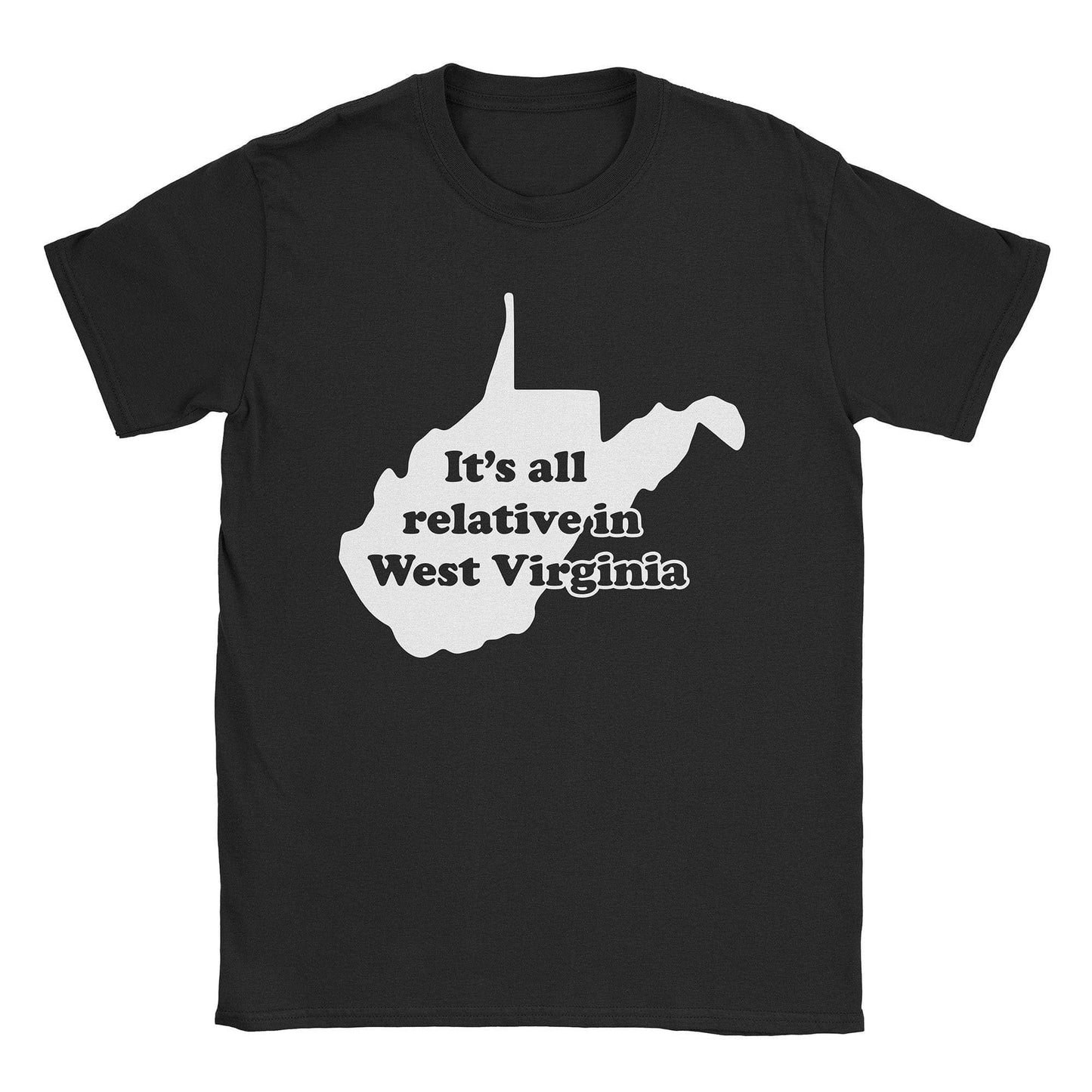 A-or-B-Tees T-Shirt Black / S West Virginia T-Shirt