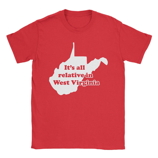 A-or-B-Tees T-Shirt Red / S West Virginia T-Shirt