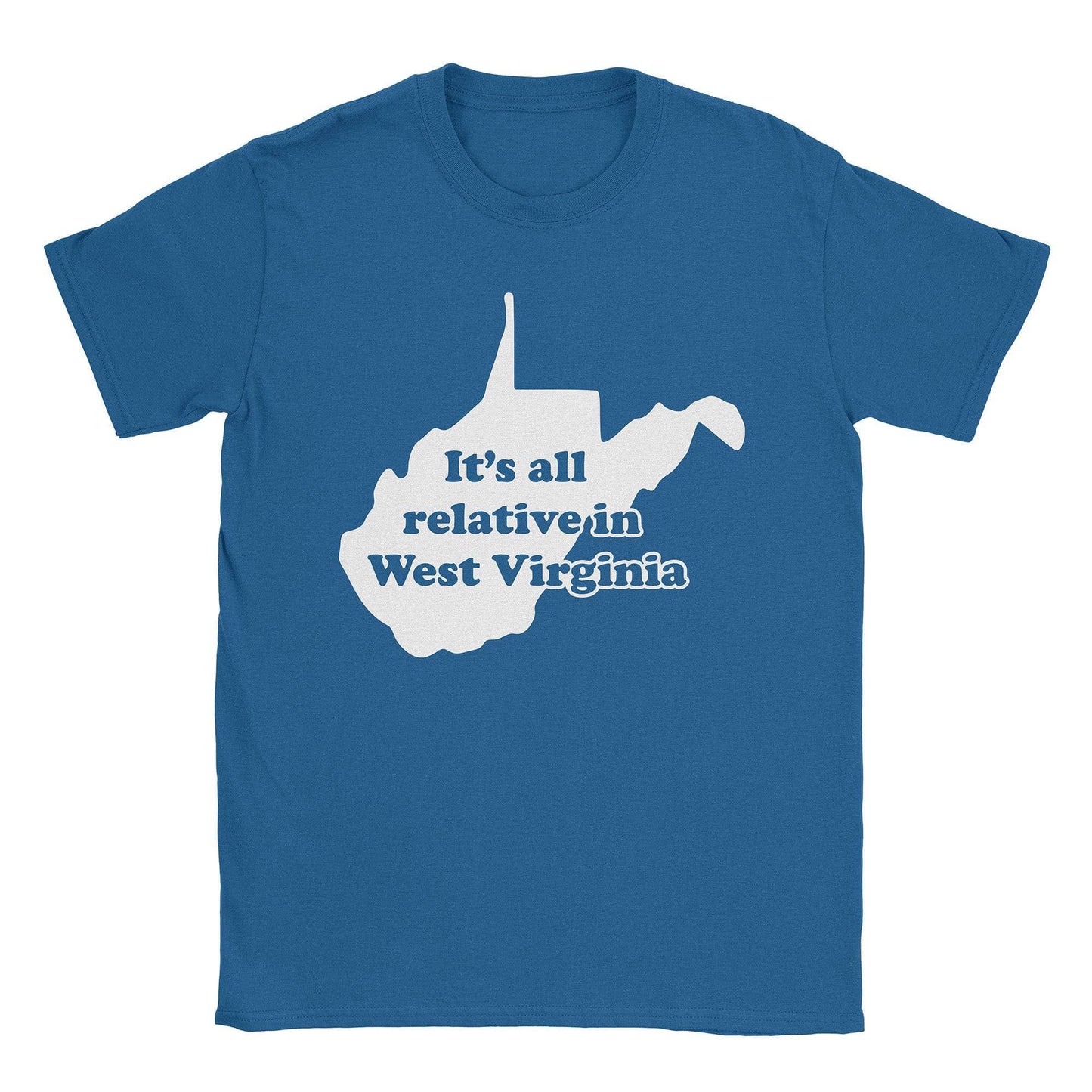 A-or-B-Tees T-Shirt Royal / S West Virginia T-Shirt