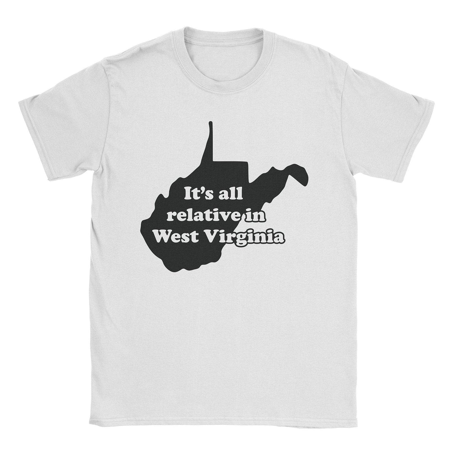 A-or-B-Tees T-Shirt White / S West Virginia T-Shirt