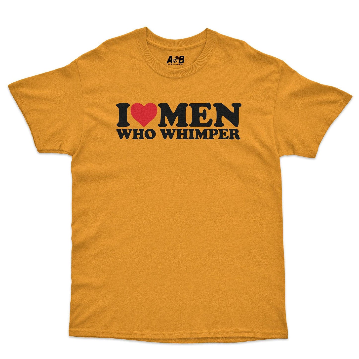 A-or-B-Tees T-Shirt Gold / S Whimper T-Shirt