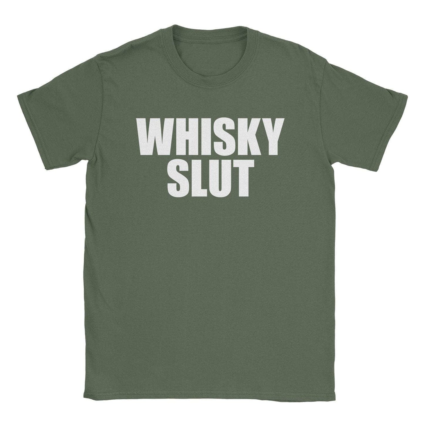 A-or-B-Tees T-Shirt Military Green / S Whisky Slut T-Shirt