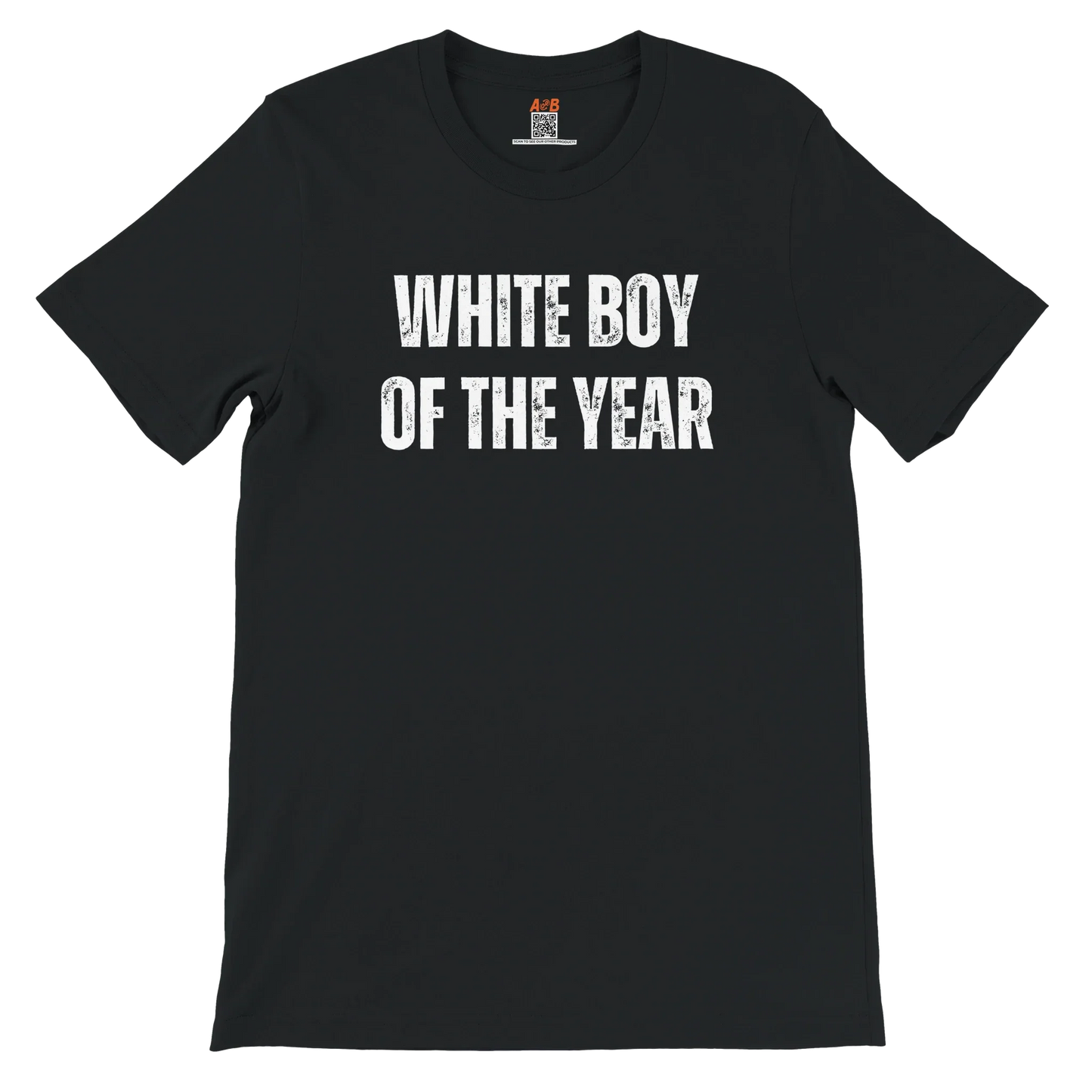 A-or-B-Tees T-Shirt Black / S White Boy of the Year T-Shirt - Funny Meme Tee for Sarcastic Awards