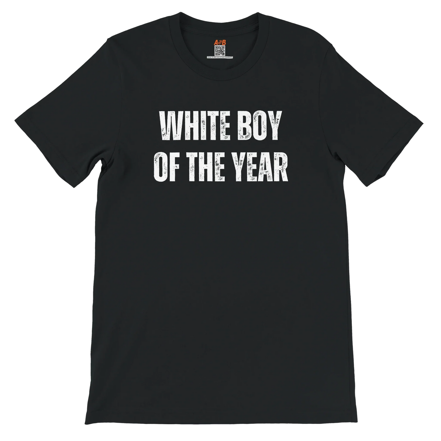 A-or-B-Tees T-Shirt Black / S White Boy of the Year T-Shirt - Funny Meme Tee for Sarcastic Awards