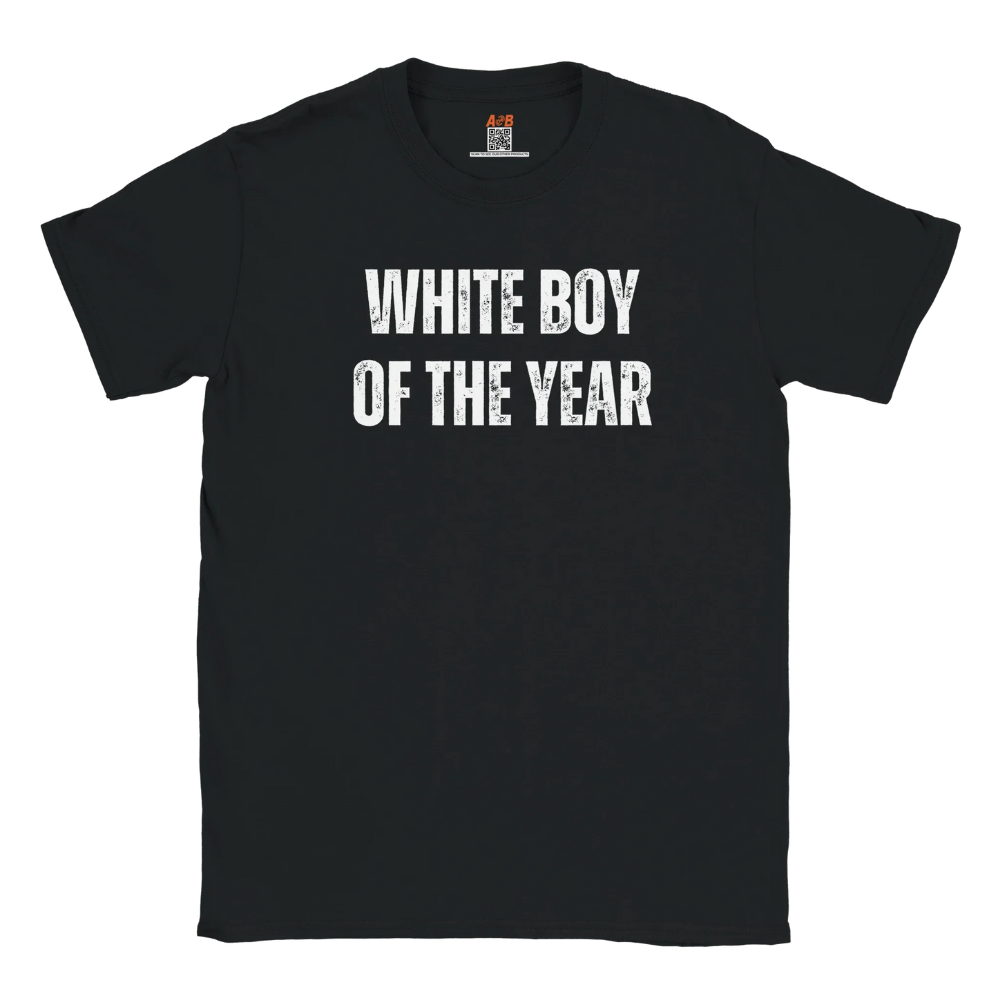 A-or-B-Tees T-Shirt Black / S White Boy of the Year T-Shirt - Funny Meme Tee for Sarcastic Awards