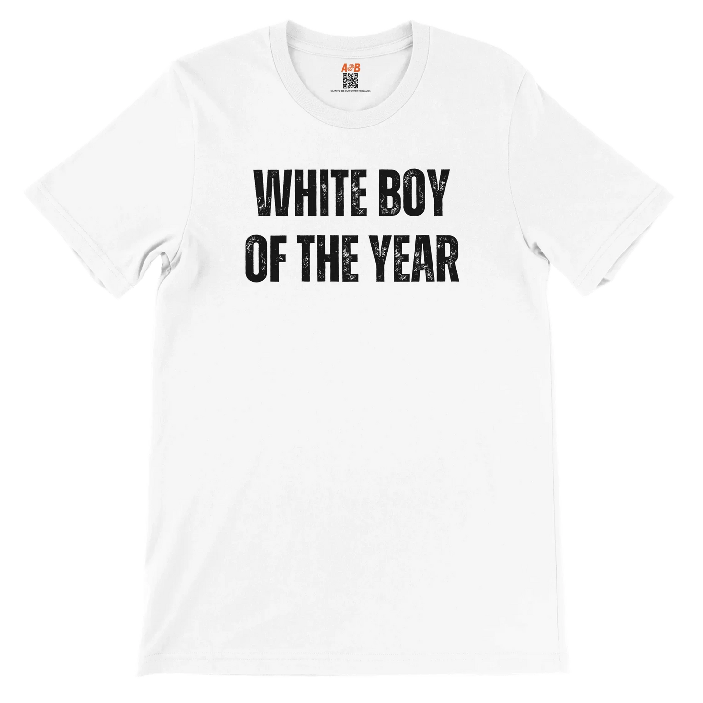 A-or-B-Tees T-Shirt White / S White Boy of the Year T-Shirt - Funny Meme Tee for Sarcastic Awards