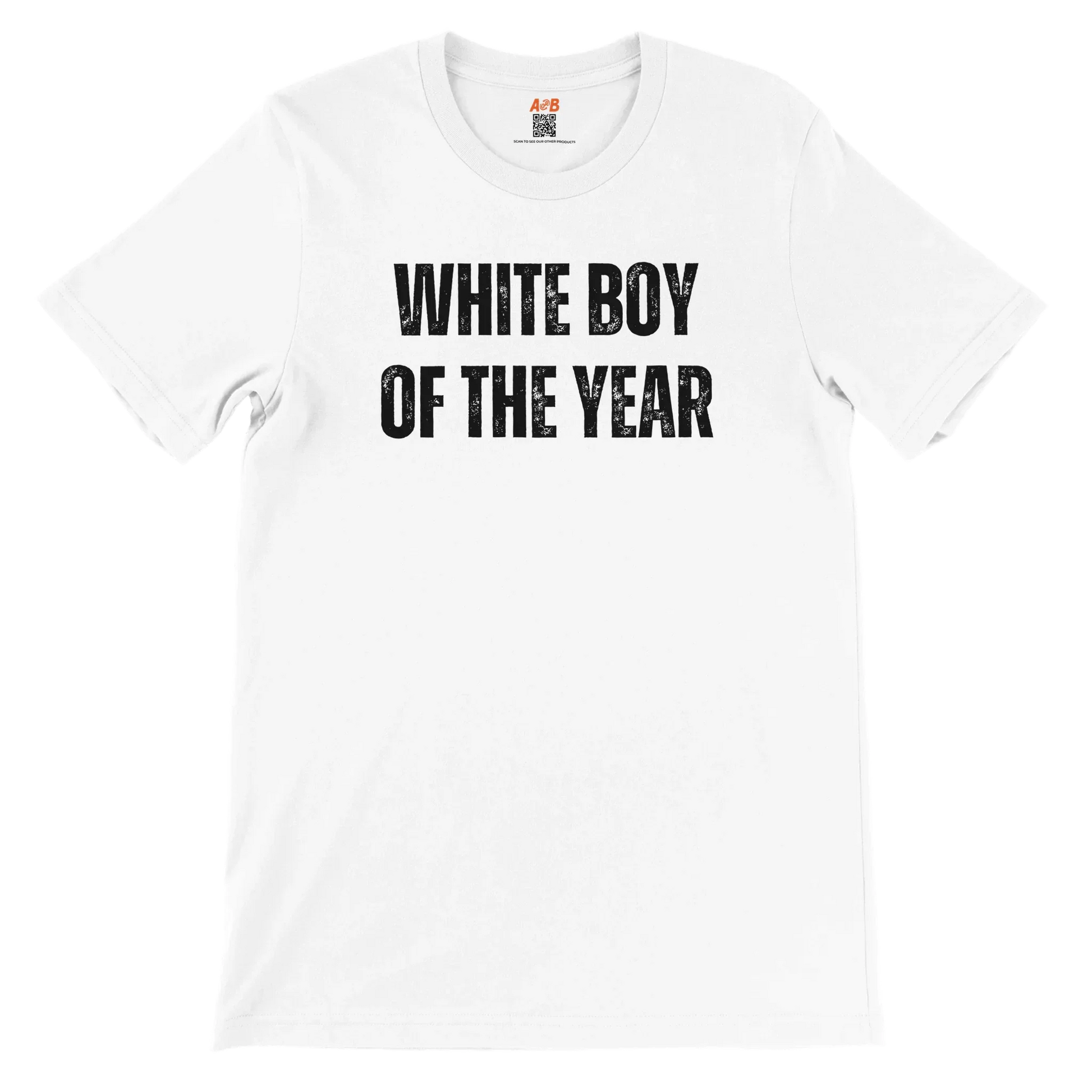 A-or-B-Tees T-Shirt White / S White Boy of the Year T-Shirt - Funny Meme Tee for Sarcastic Awards