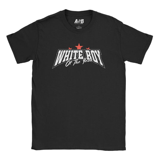 A-or-B-Tees T-Shirt Black / S White Boy T-Shirt