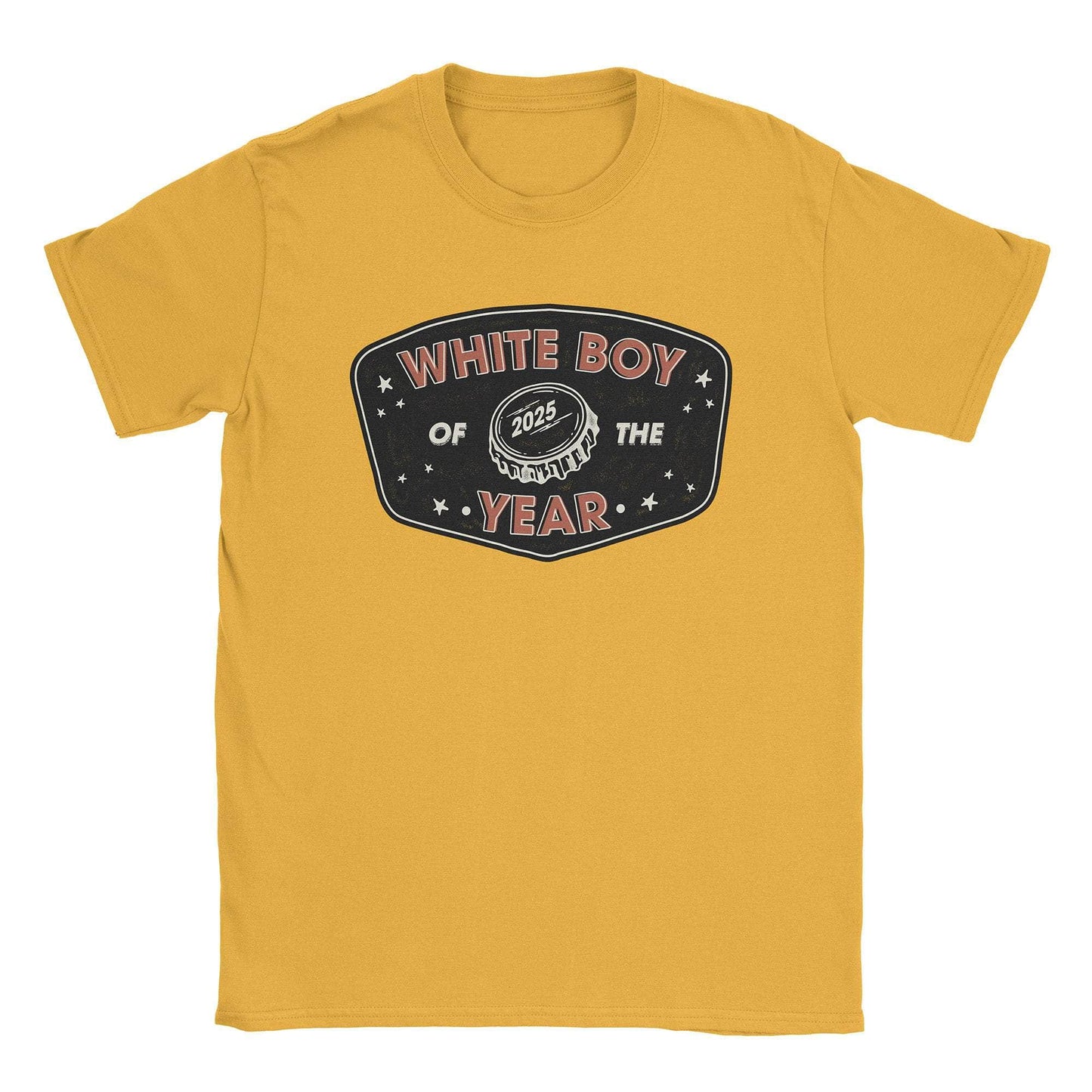 A-or-B-Tees T-Shirt Gold / S White Boy T-Shirt