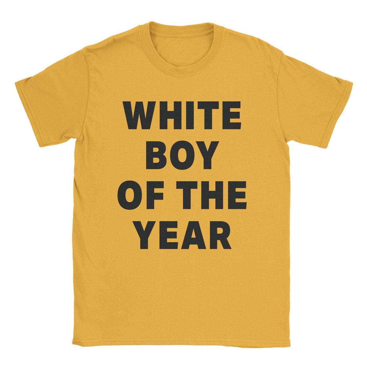 A-or-B-Tees T-Shirt Gold / S White Boy T-Shirt
