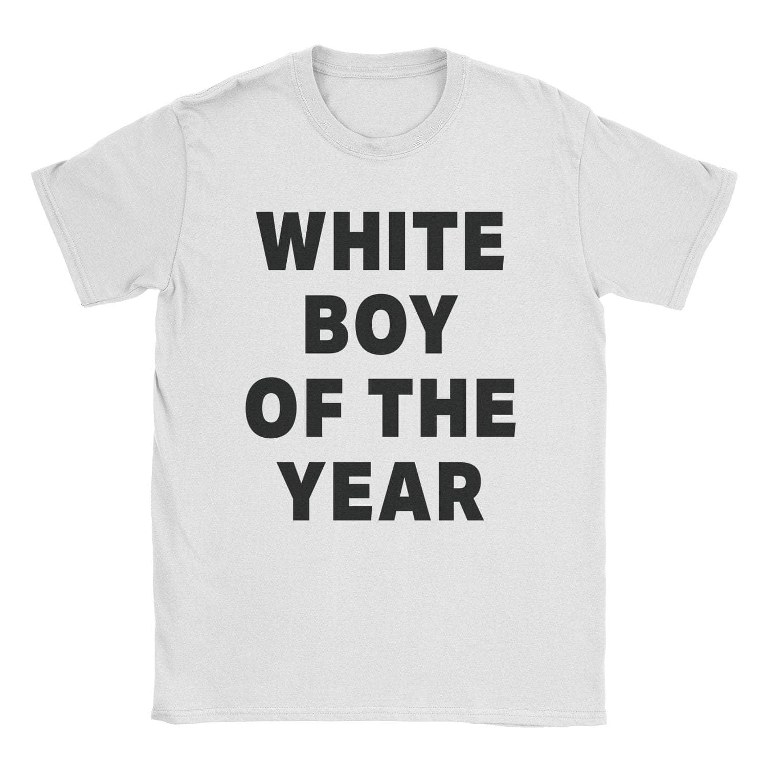 A-or-B-Tees T-Shirt White / S White Boy T-Shirt