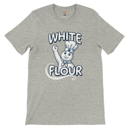 A-or-B-Tees T-Shirt White Flour Doughboy T-Shirt - Parody Tee