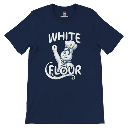 A-or-B-Tees T-Shirt White Flour Doughboy T-Shirt - Parody Tee