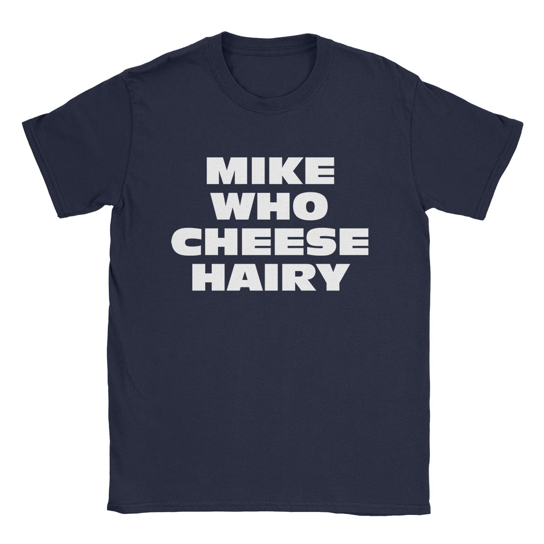 A-or-B-Tees T-Shirt Navy / S Who Cheese T-Shirt