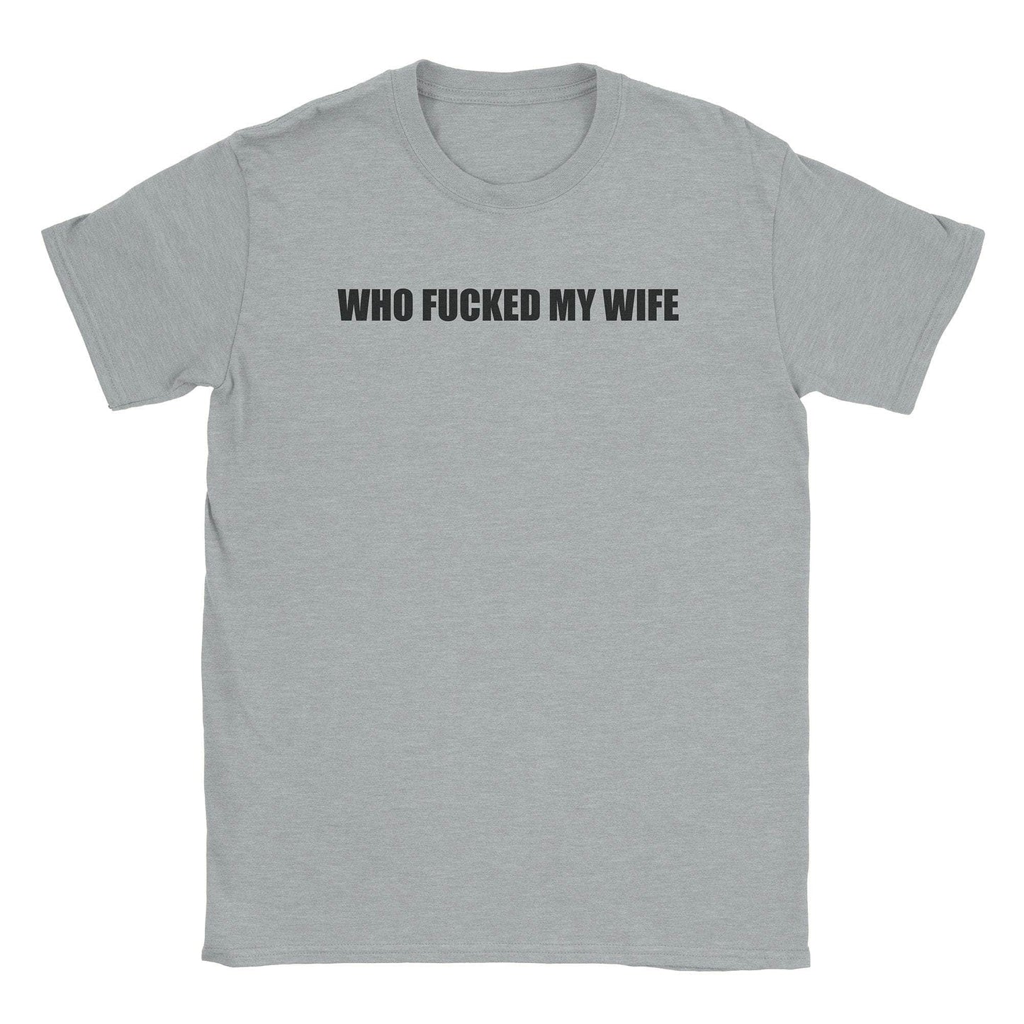 A-or-B-Tees T-Shirt Sport Grey / S Who Did It T-Shirt