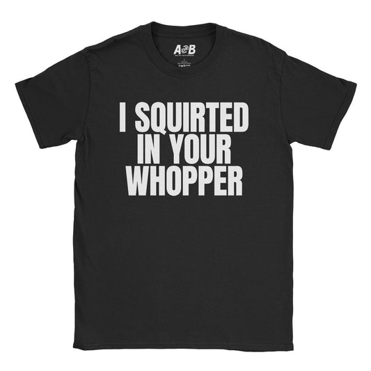 A-or-B-Tees T-Shirt Black / S Whopper T-Shirt