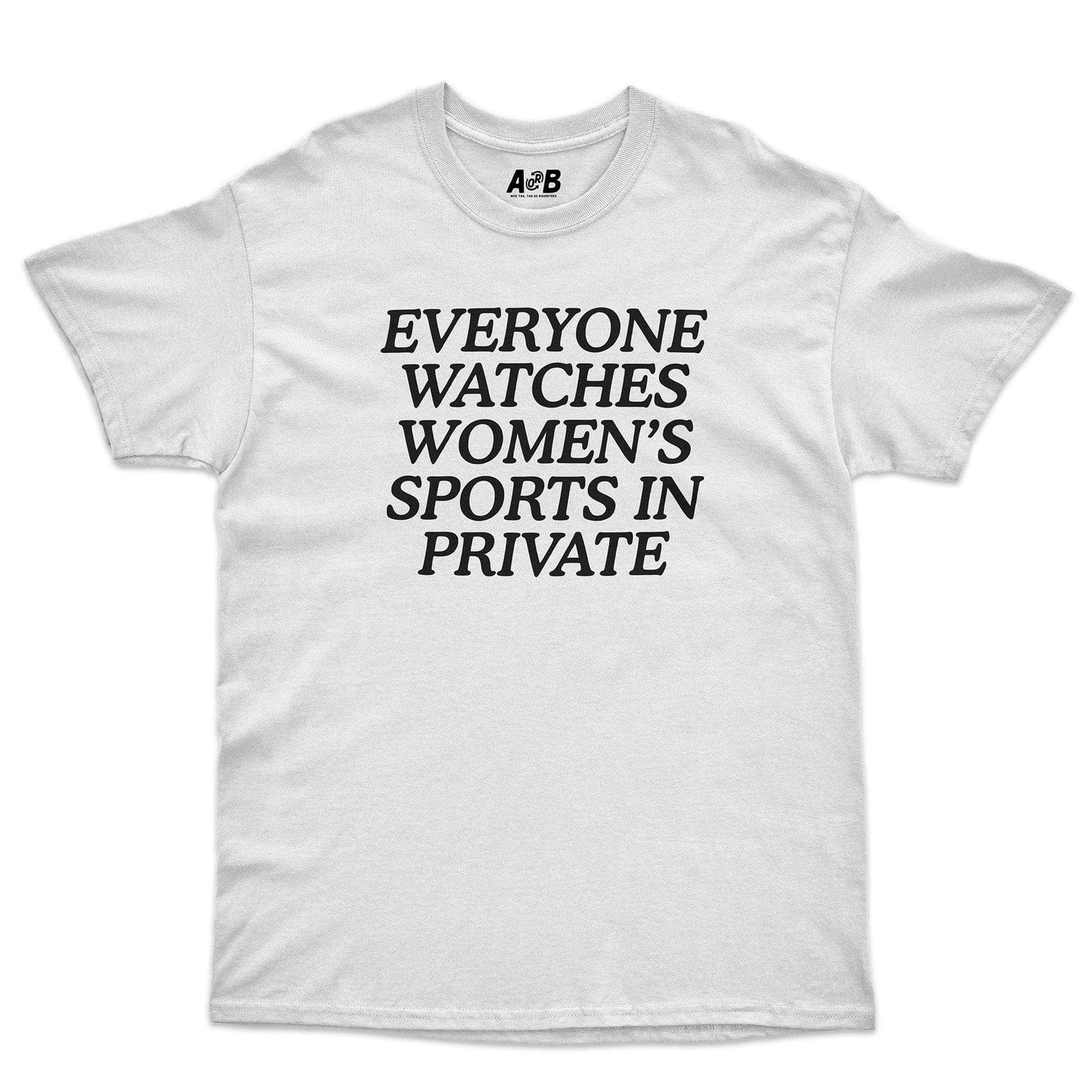 A-or-B-Tees T-Shirt White / S Women's Sports T-Shirt