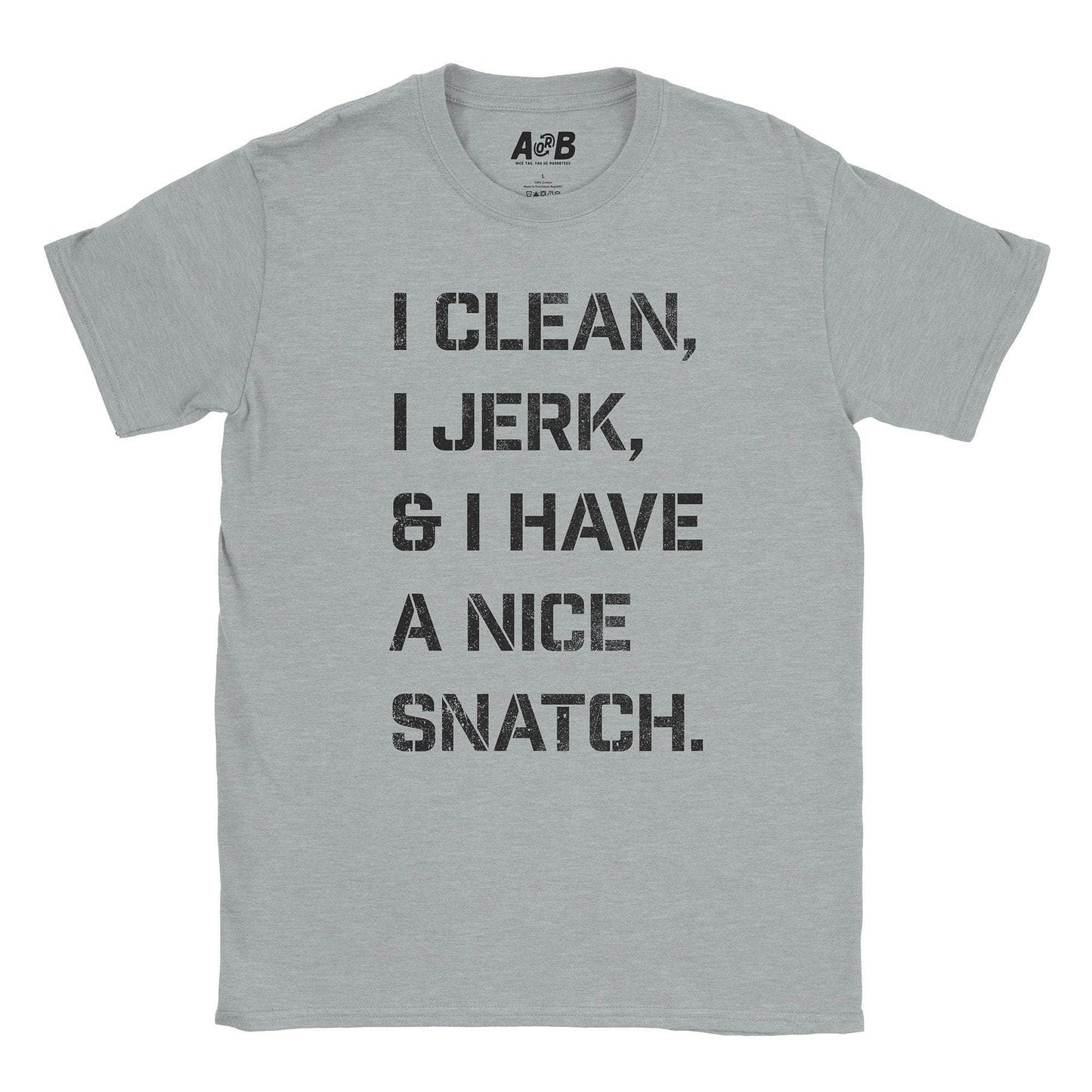 A-or-B-Tees T-Shirt Sport Grey / S Workout T-Shirt