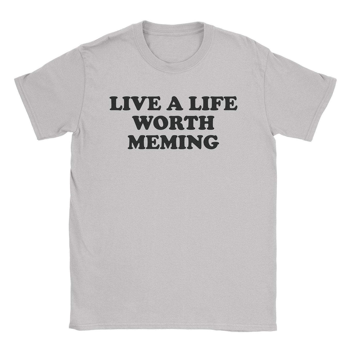 A-or-B-Tees T-Shirt Ice Grey / S Worth Meming T-Shirt