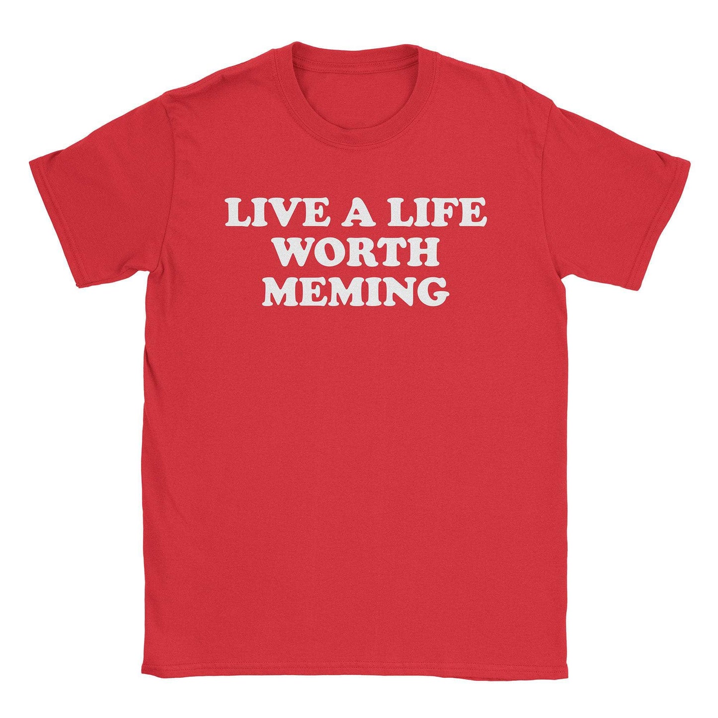 A-or-B-Tees T-Shirt Red / S Worth Meming T-Shirt