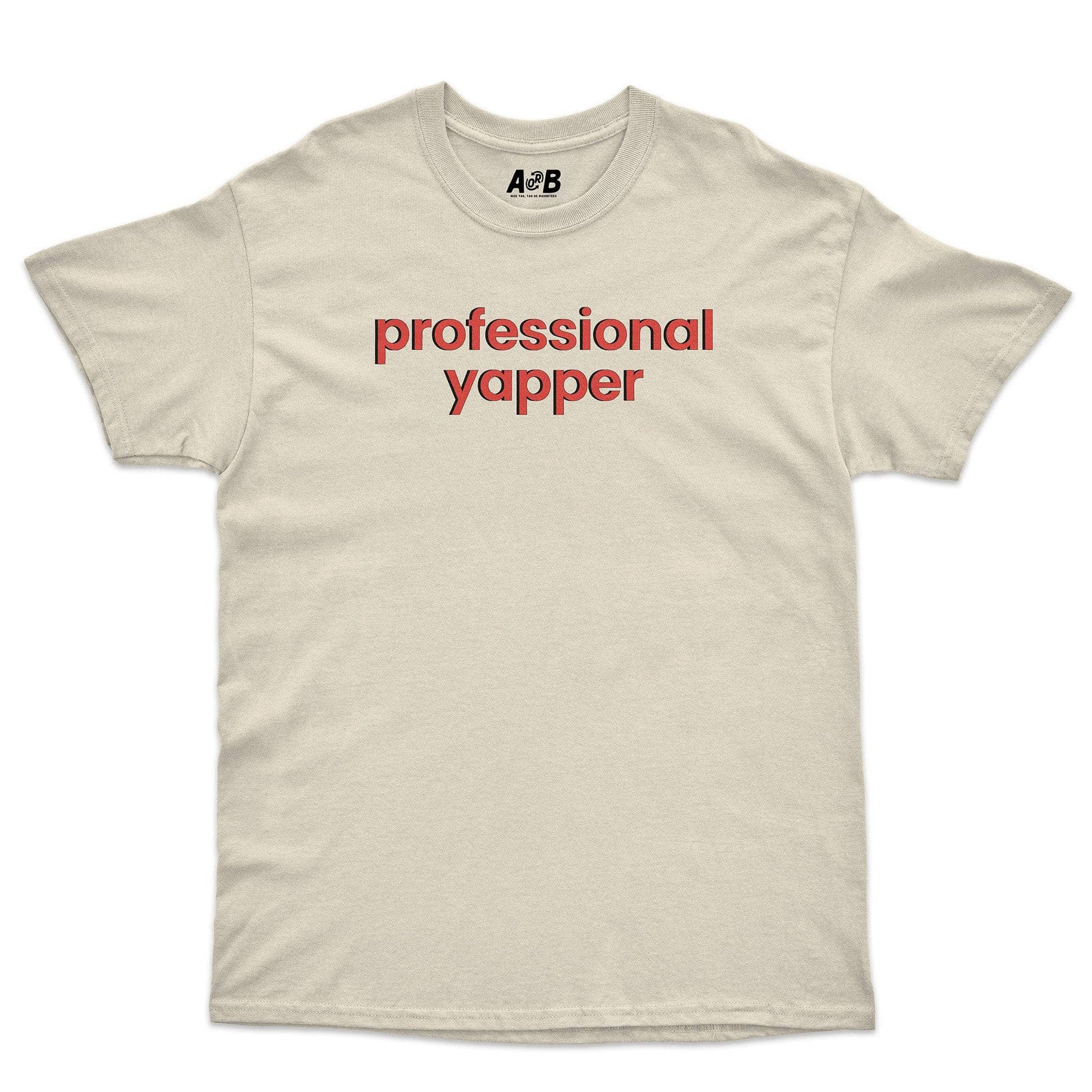 A-or-B-Tees T-Shirt Natural / S Yapper T-Shirt