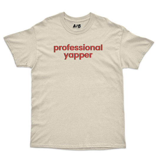 A-or-B-Tees T-Shirt Natural / S Yapper T-Shirt