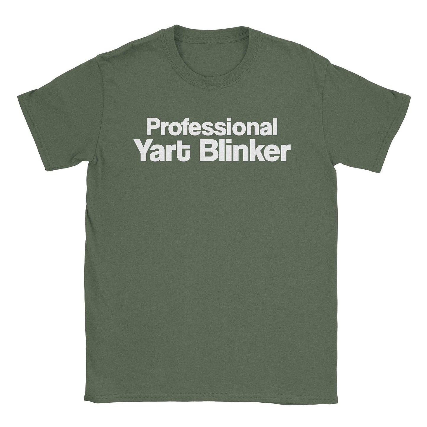 A-or-B-Tees T-Shirt Military Green / S Yart Blinker T-Shirt
