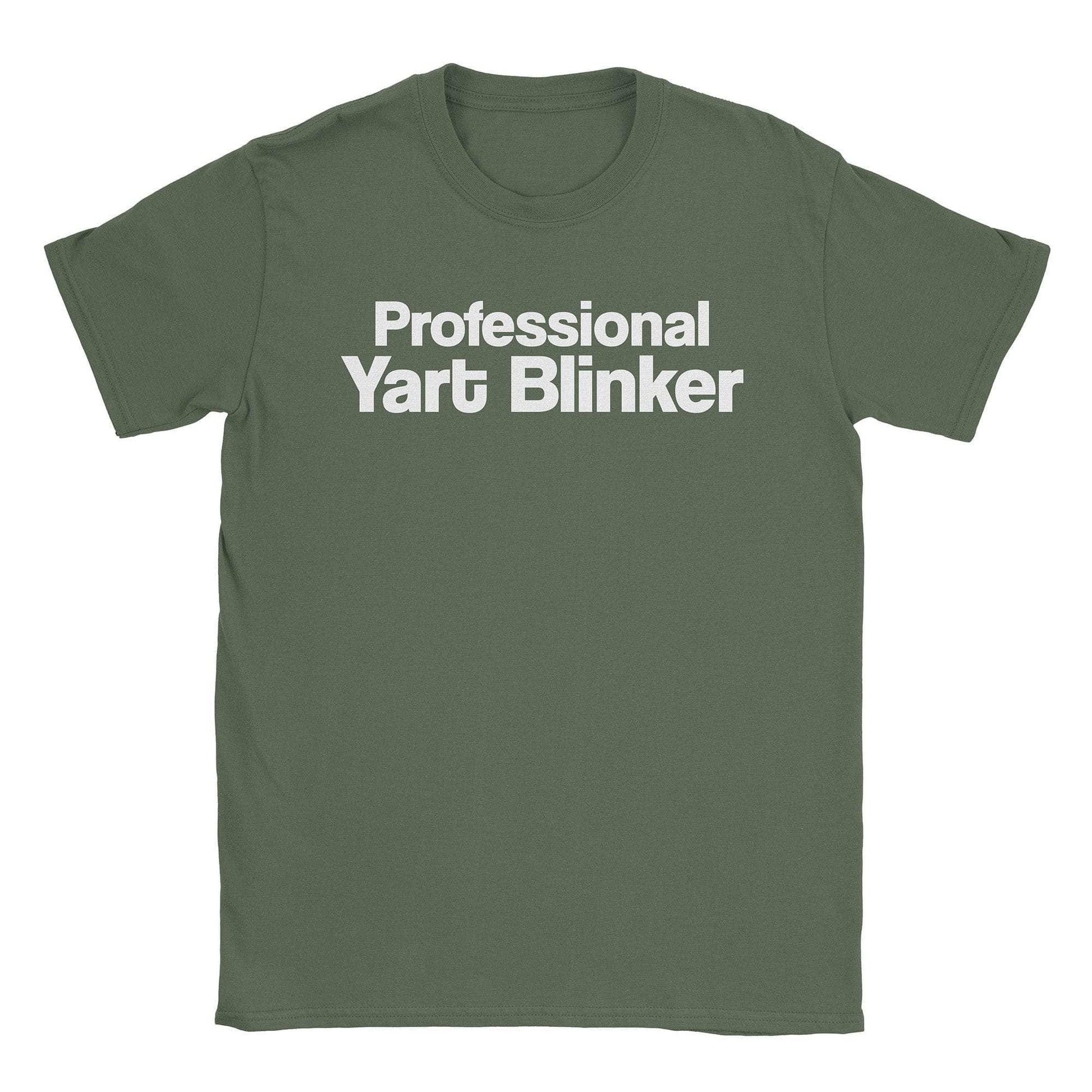 A-or-B-Tees T-Shirt Military Green / S Yart Blinker T-Shirt