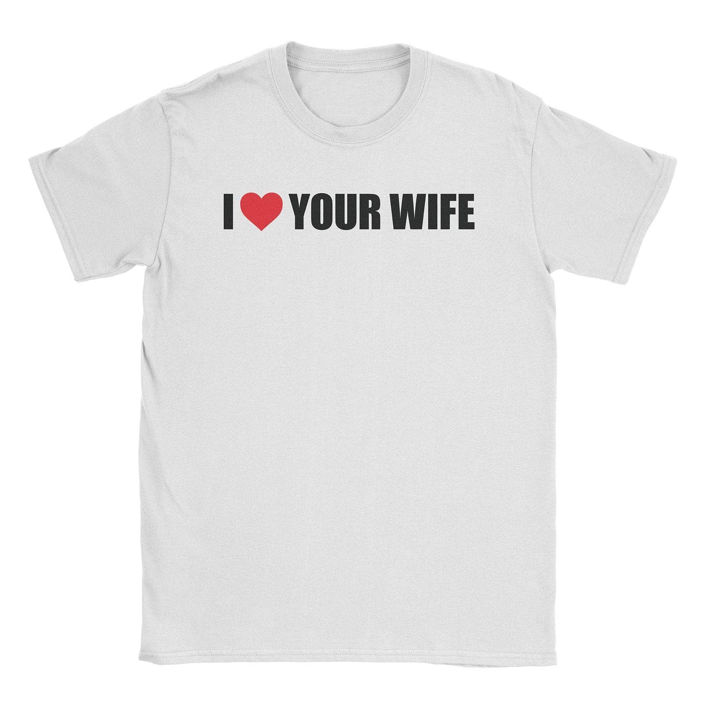 A-or-B-Tees T-Shirt White / S Your Wife T-Shirt
