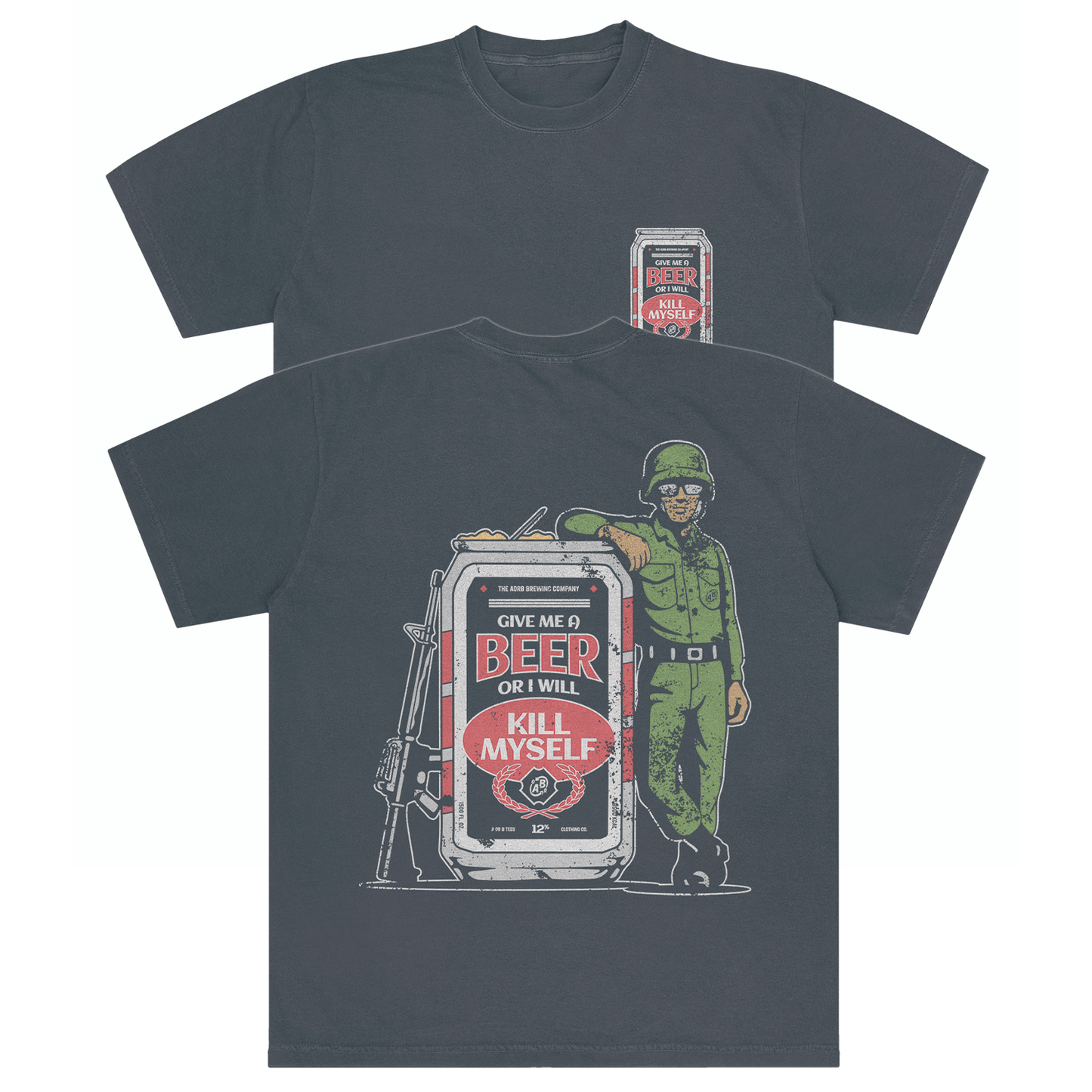 Army Beer Comfort Colors T-shirt