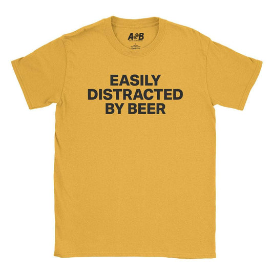 Distracted By Beer T-Shirt