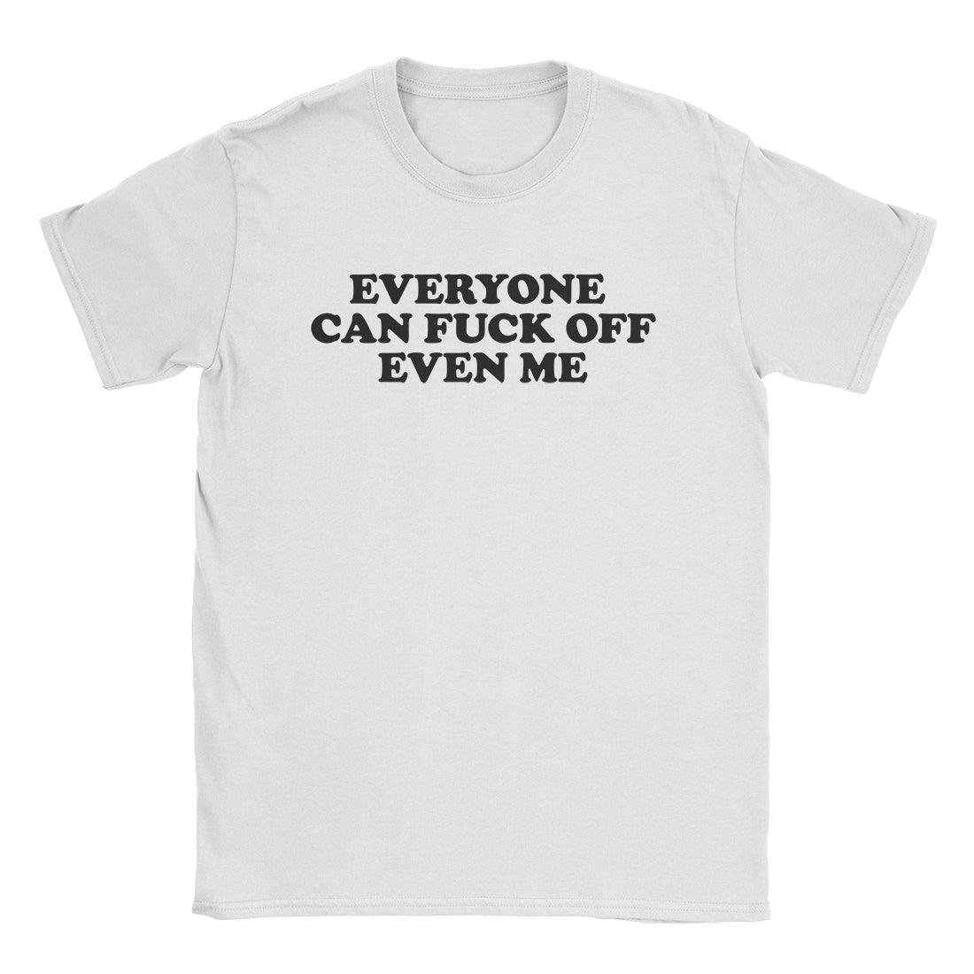 Fuck Off T-Shirt-T-Shirt-Alpine Shift Group-White-S-A or B Tees