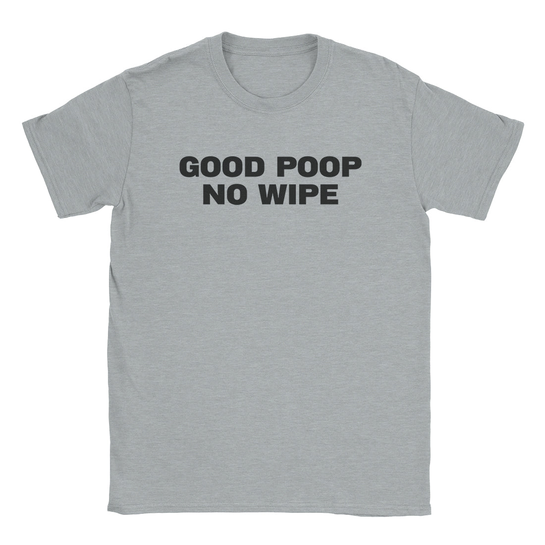 Good Poop T-Shirt-T-Shirt-Alpine Shift Group-Sport Grey-S-A or B Tees