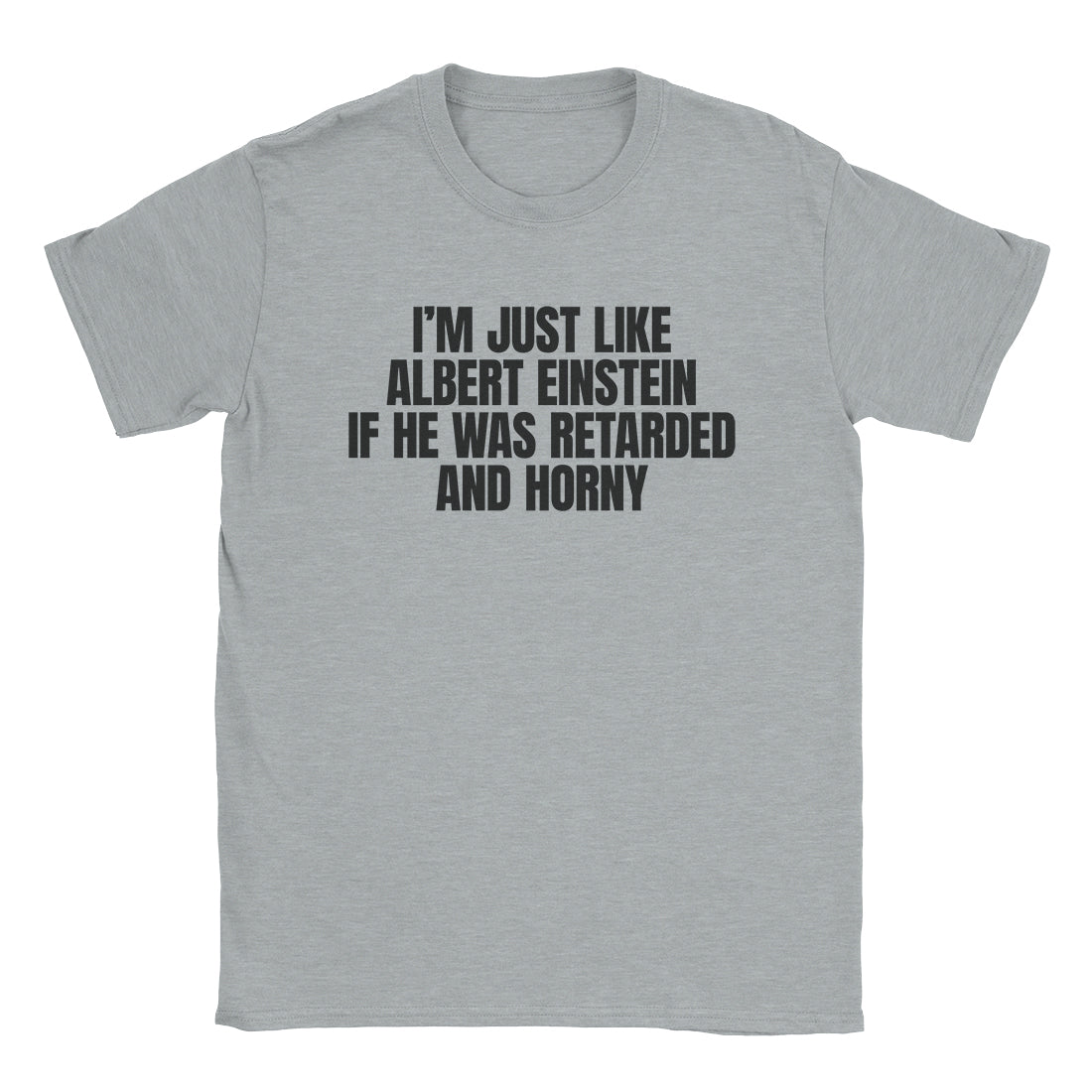 Einstein T-Shirt-T-Shirt-Alpine Shift Group-Sport Grey-S-A or B Tees