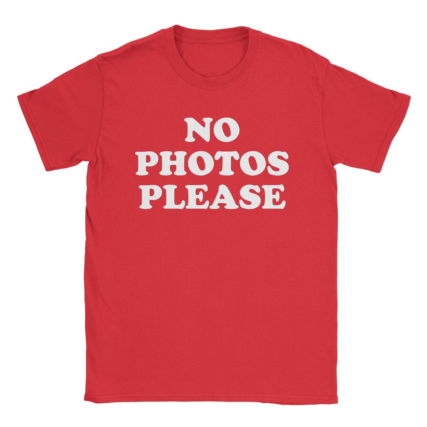 No Photos T-Shirt